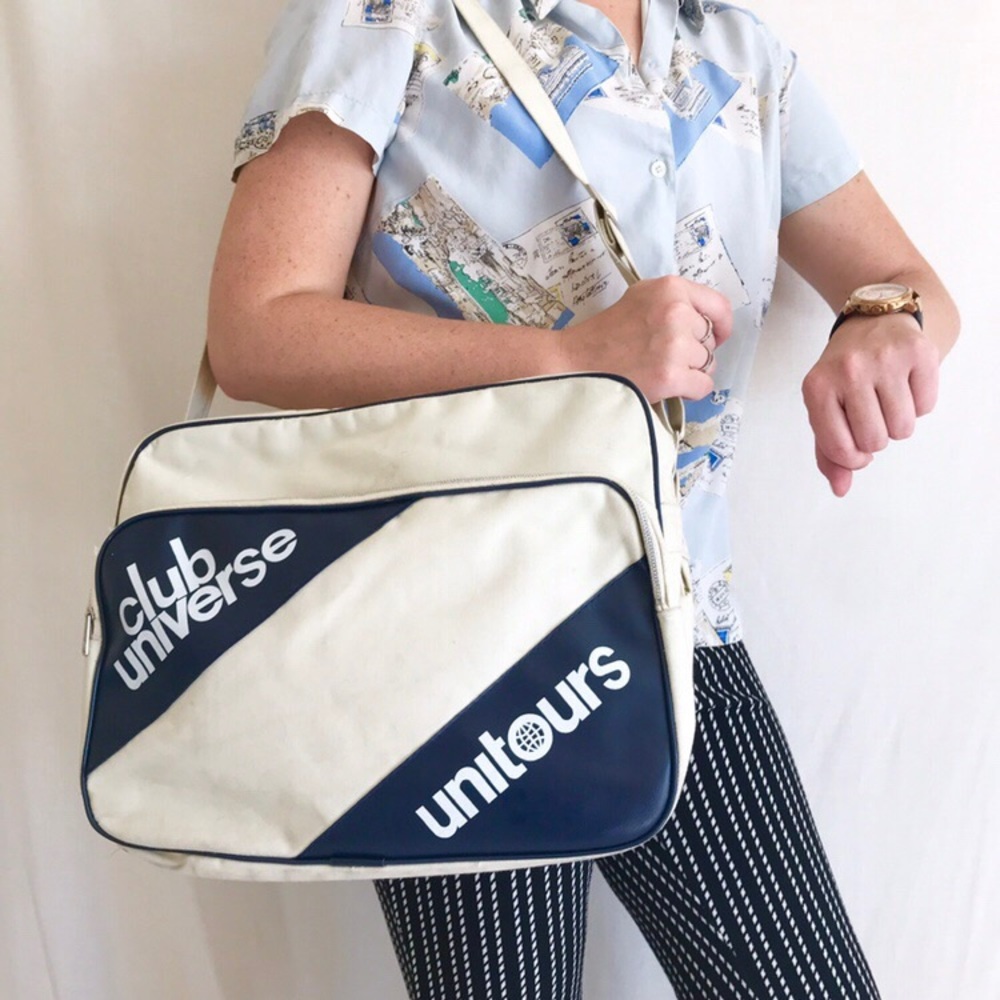 Vintage Club Universe Unitours Souvenir Travel bag